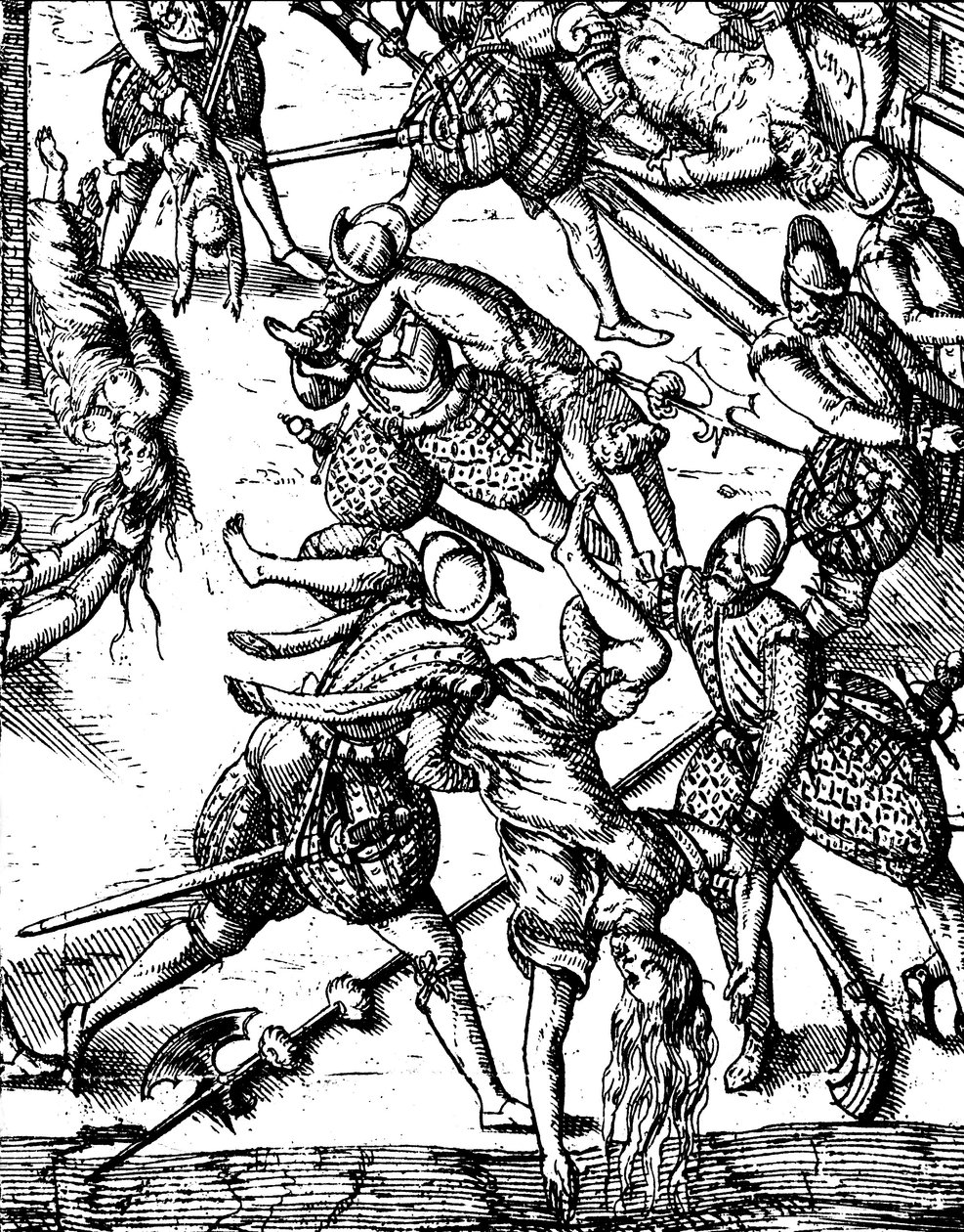 Guerras religiosas. Masacre de San Bartolomé (San Bartolomé, Saint Barthelemy), 24 de agosto de Unbekannt