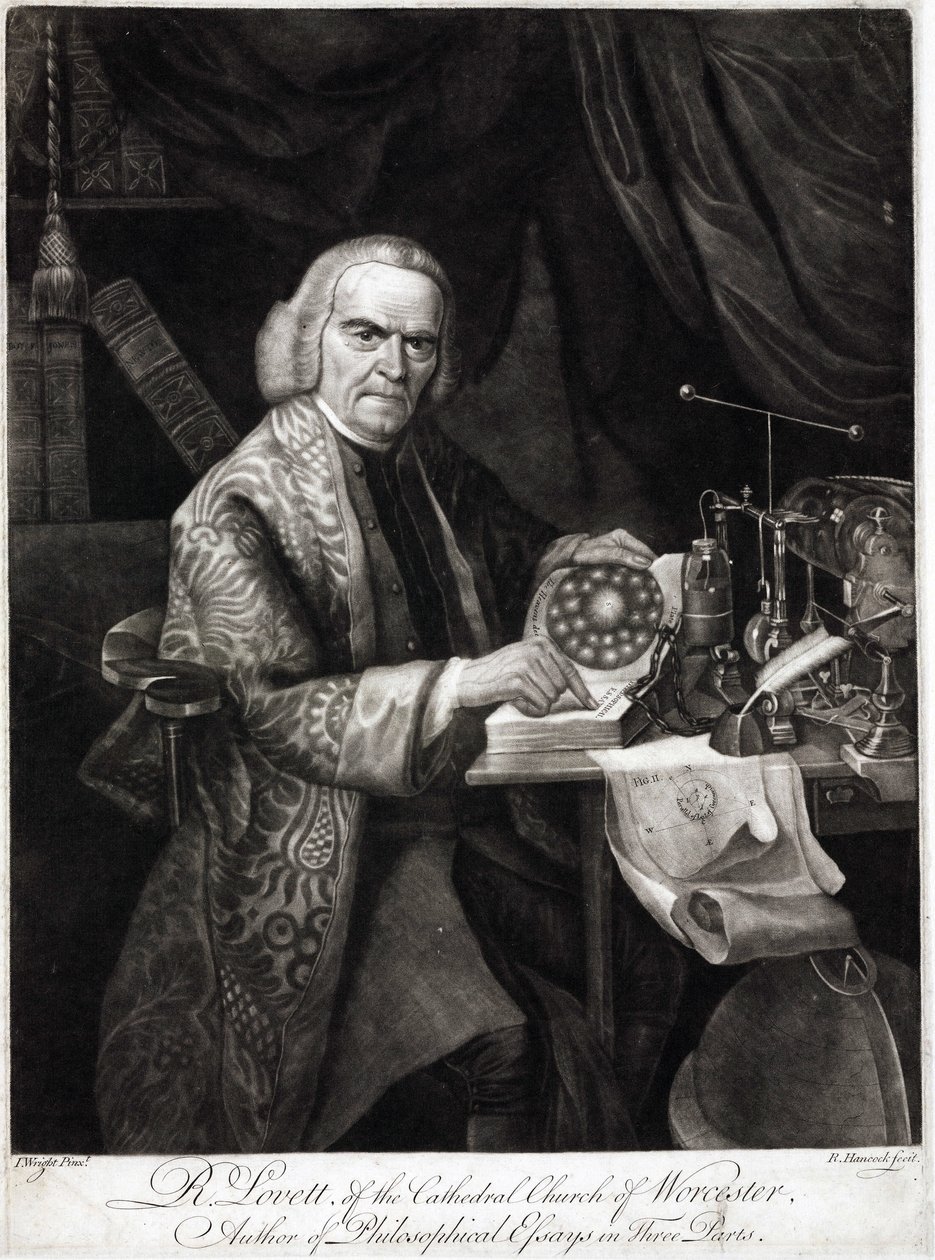Richard Lovett, físico británico, c. 1750-1780 de Unbekannt