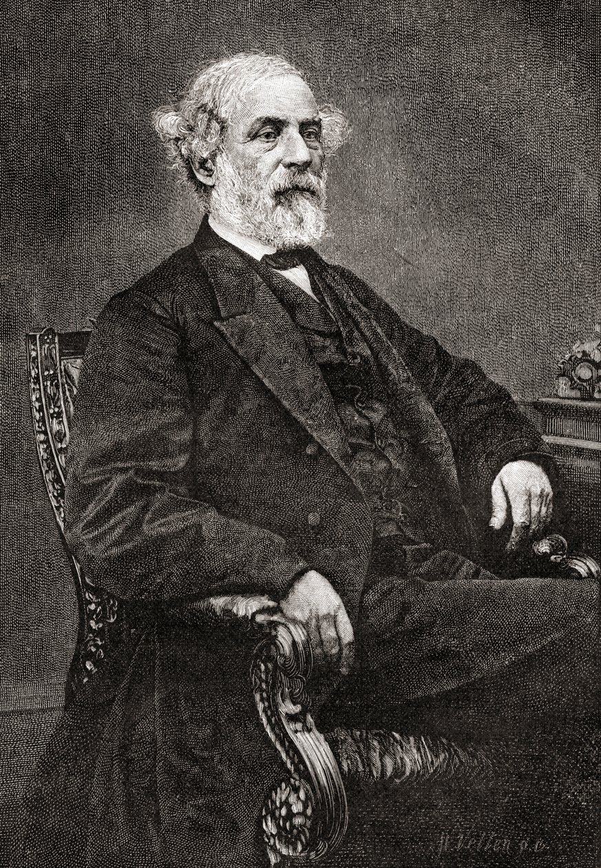Robert Edward Lee, de The Century Magazine, publicado en 1887 de Unbekannt