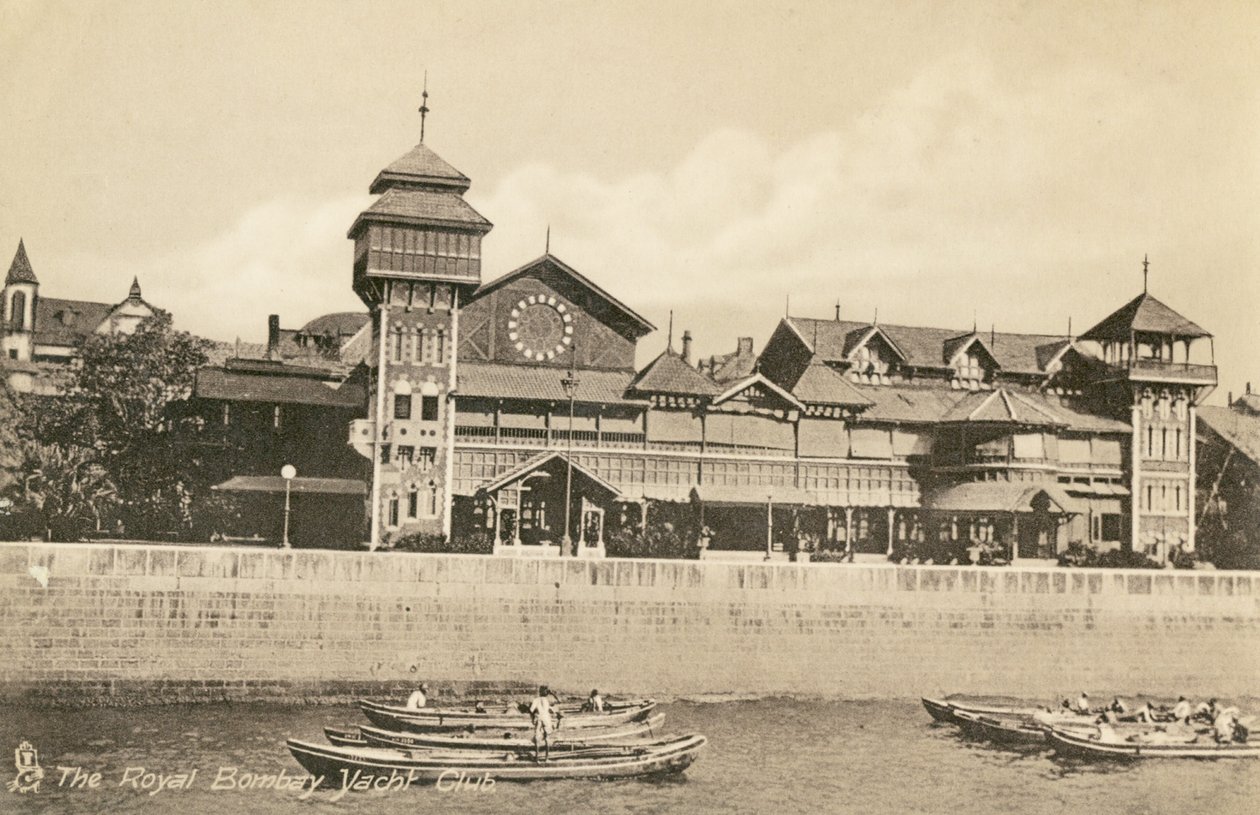 Royal Bombay Yacht Club RBYC, Bombay, c1900s (foto) de Unbekannter Künstler