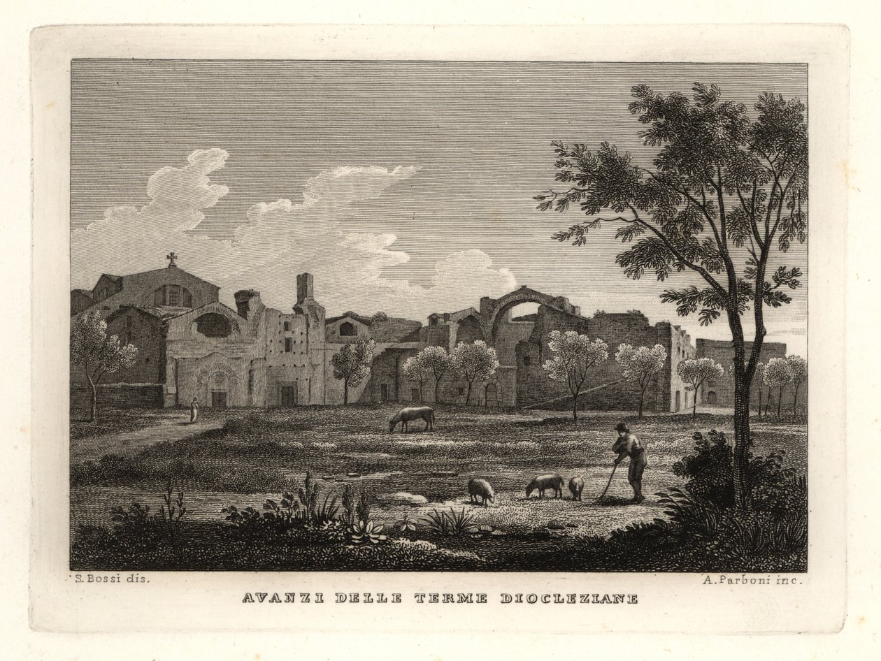 Ruinas de las Termas de Diocleciano, Roma de Unbekannt