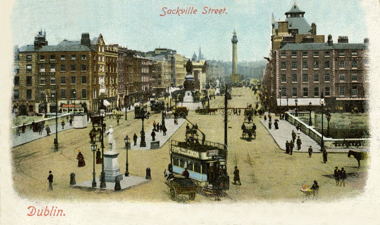 Sackville Street, Dublín de Unbekannter Künstler
