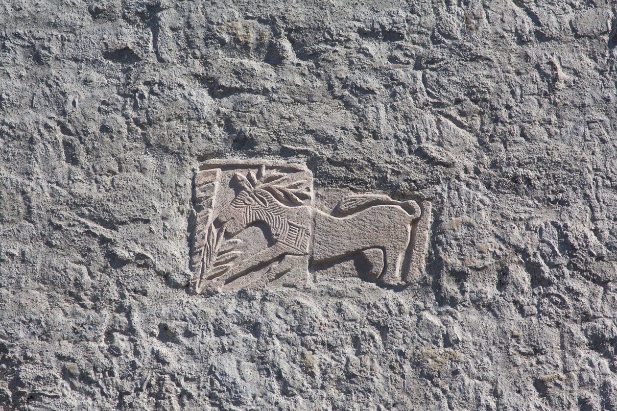 Cúpula de San Mauro, iglesia, bajo relieve, Maniago, Friuli, Italia de Unbekannt