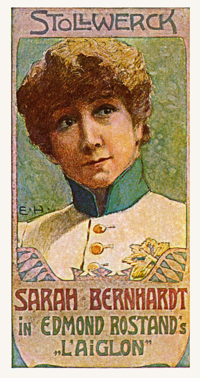 Sarah Bernhardt en "L