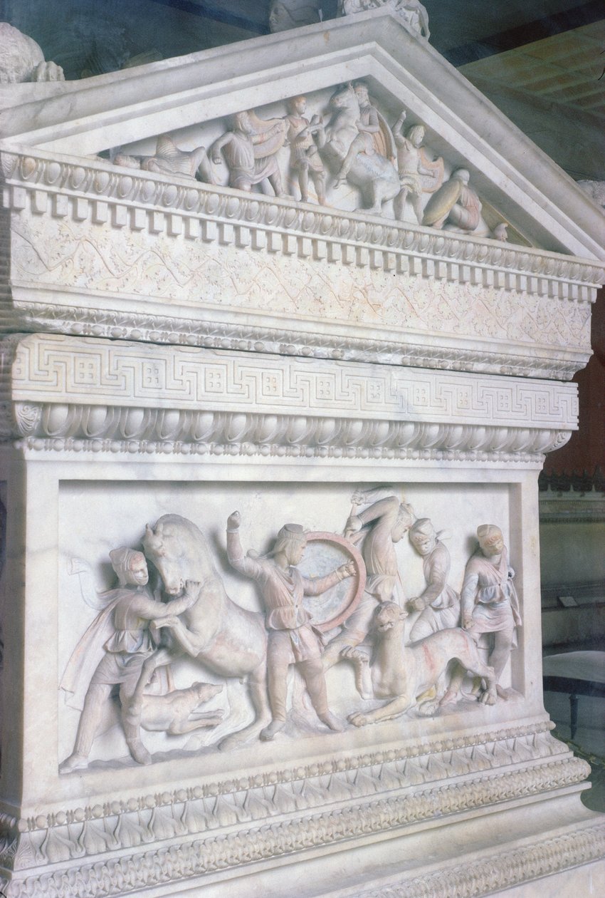 Sarcófago de Alejandro Magno (356-323 a.C.) de Unbekannt