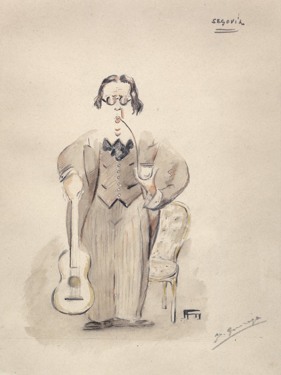 Segovia, España, c.1925 (boceto) de Unbekannter Künstler