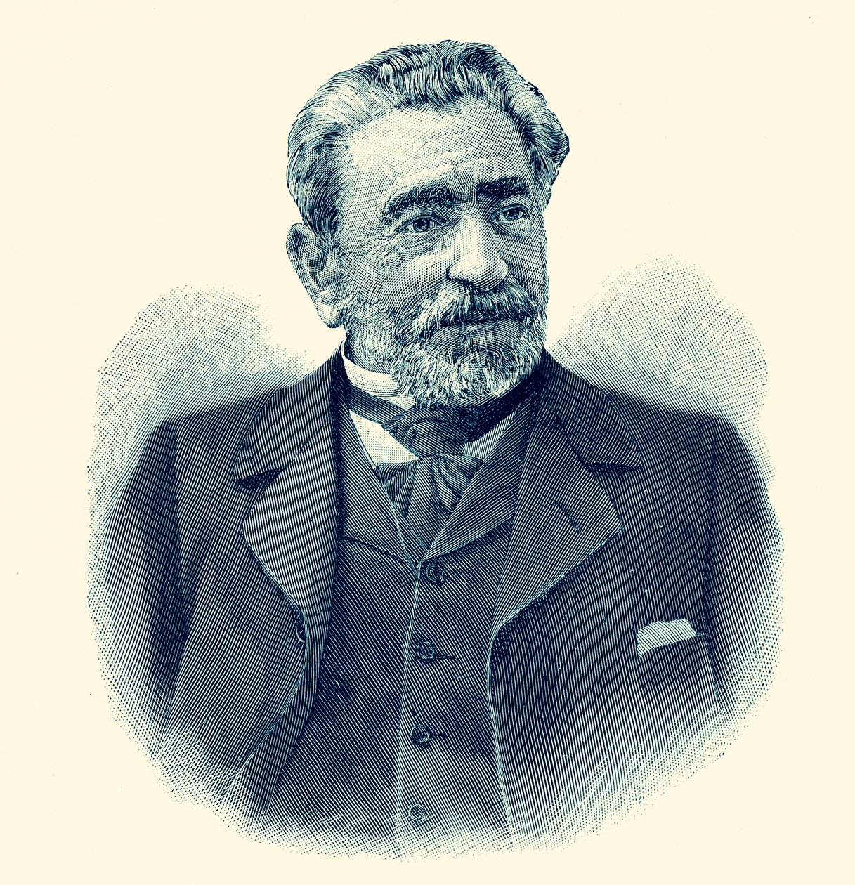 Señor Sagasta, Presidente del Gobierno español de Unbekannter Künstler