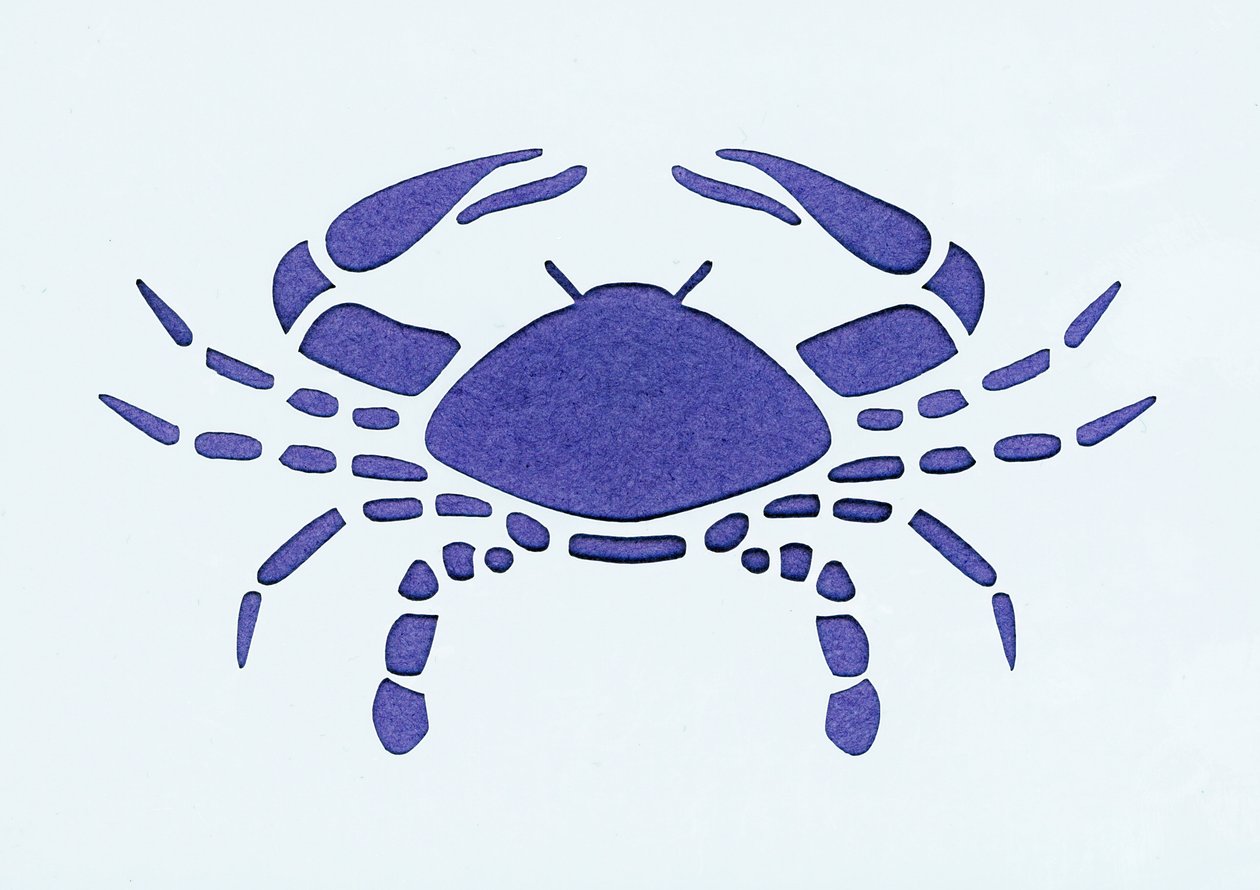 Signo del zodíaco: cáncer (Signo astrológico: cáncer) Colección privada de Unbekannter Künstler
