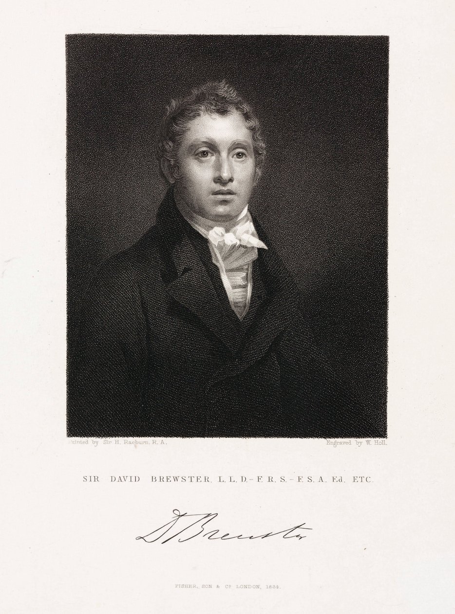 Sir David Brewster, físico escocés de Unbekannt