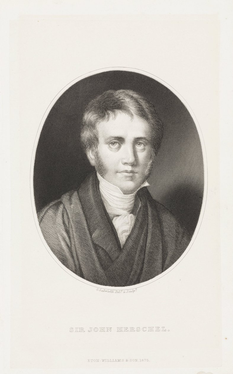 Sir John Herschel, astrónomo y científico inglés de Unbekannt