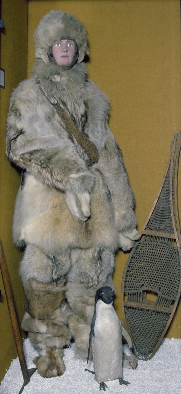 Traje de nieve y accesorios usados por el Dr. Edward Adrian Wilson en la Expedición Discovery con Scott en la Antártida de Unbekannt
