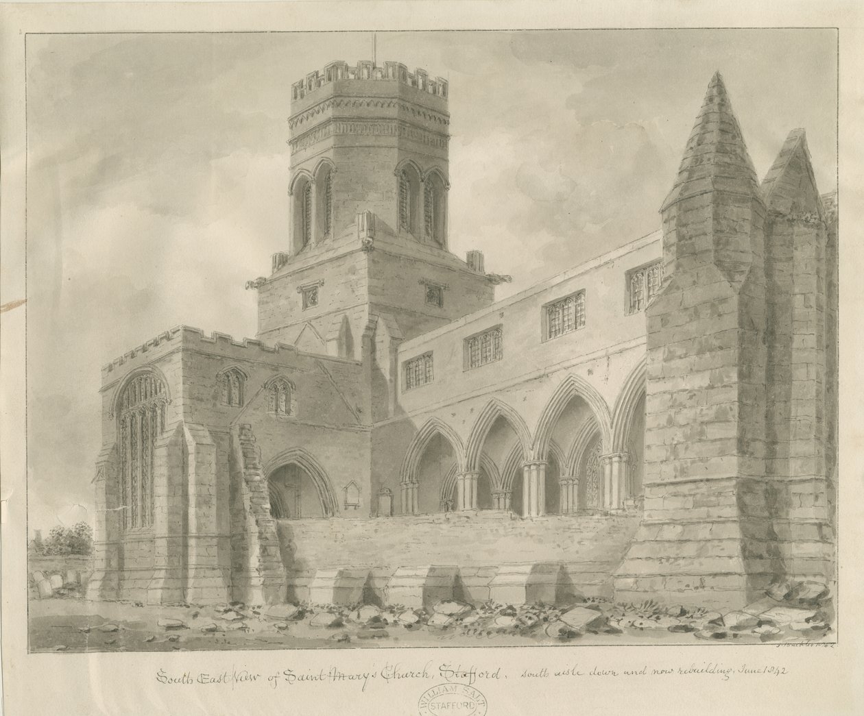 Stafford - Iglesia de Santa María de Unbekannt