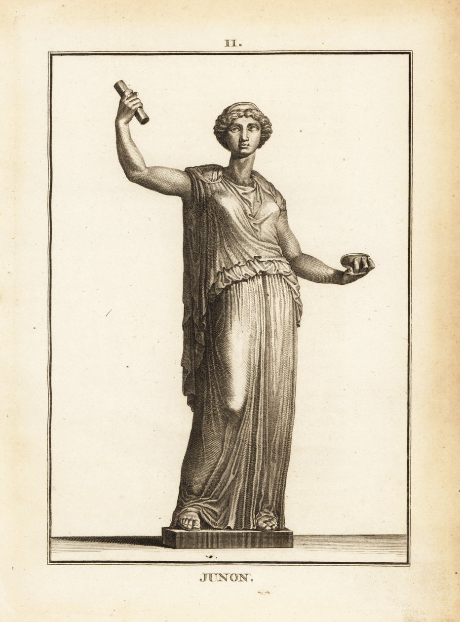 Estatua de la diosa romana Juno, reina de los dioses de Unbekannt