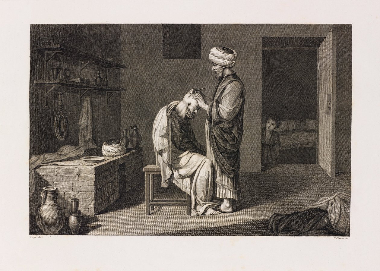 El barbero de Unbekannt