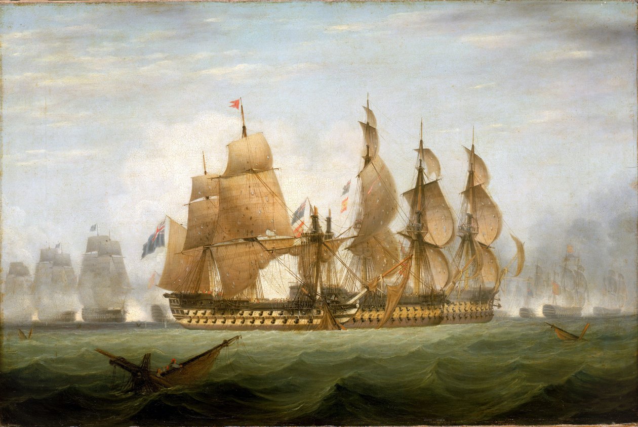 Batalla del Cabo San Vicente (Portugal), 14 de febrero de Unbekannter Künstler