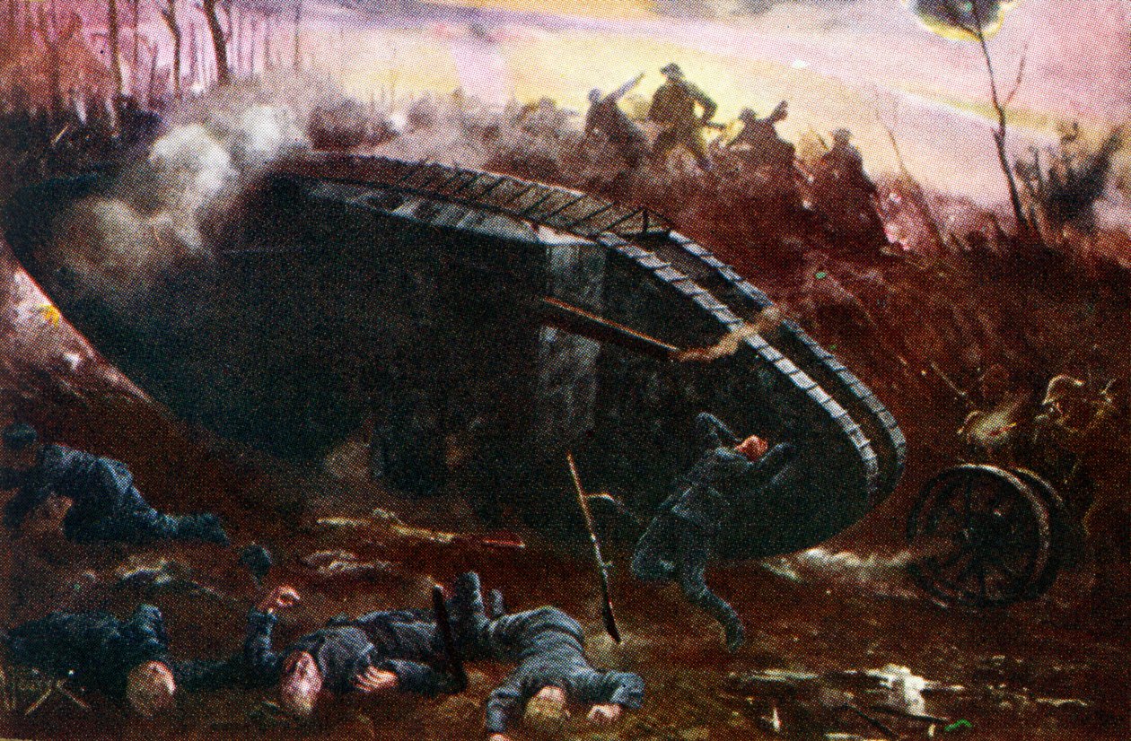 La batalla del Somme de Unbekannter Künstler