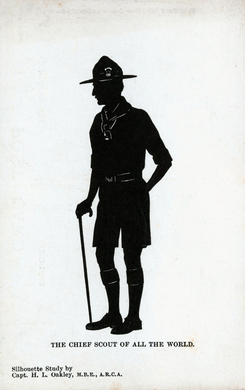 El Jefe Scout del Mundo, Baden-Powell, c. 1930s de Unbekannt