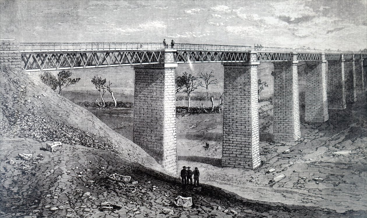 El viaducto de Moorabool de Unbekannt