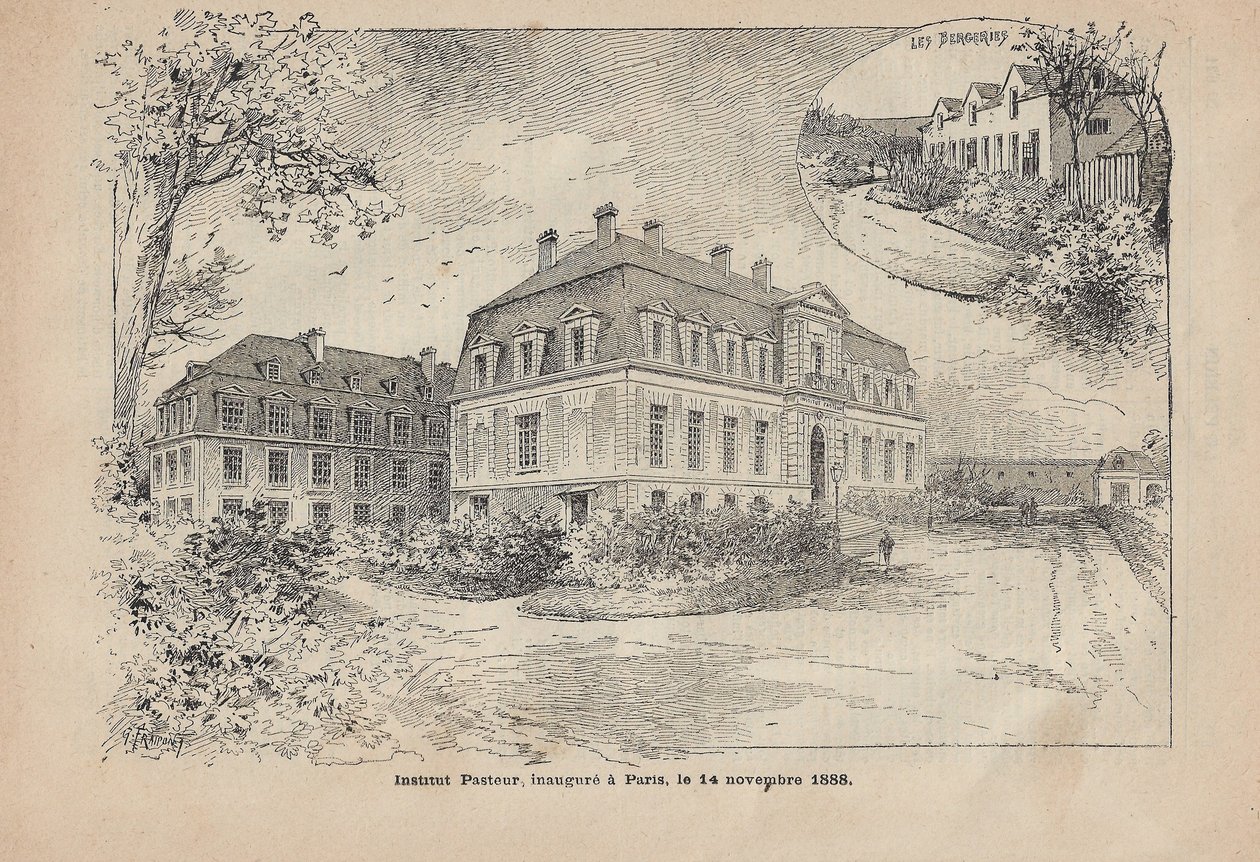 Instituto Pasteur de París de Unbekannter Künstler