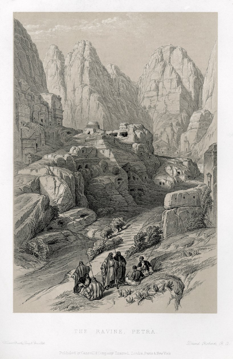 El teatro de Petra de Unbekannter Künstler