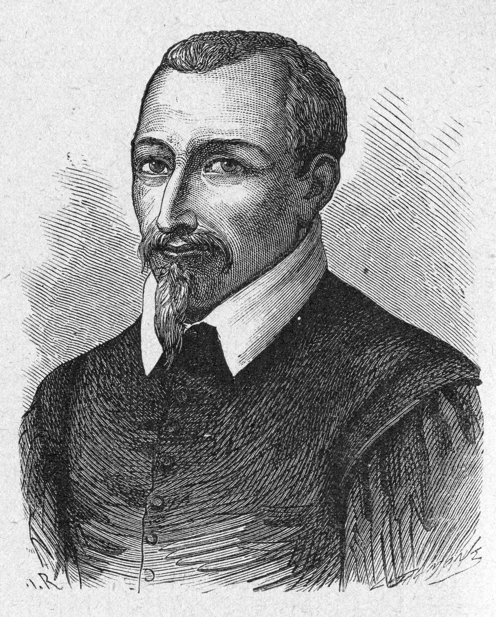 El químico Olivier de Serres, c.1880 (Grabado) de Unbekannter Künstler