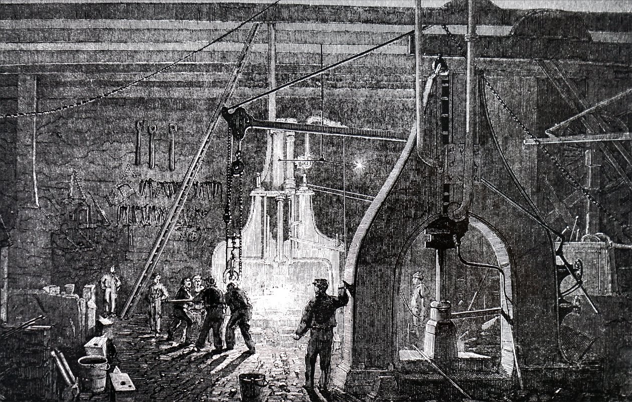 El piso de fabricación de Robert Stephenson and Company de Unbekannt