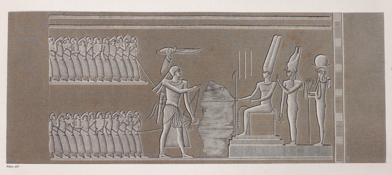 Tebas: Karnak (detalle) de Unbekannt
