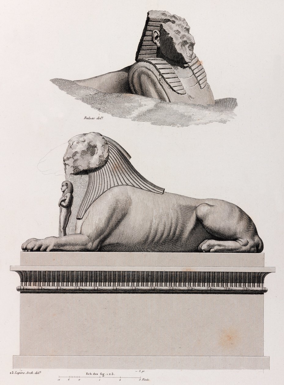 Tebas: Karnak (detalle) de Unbekannt