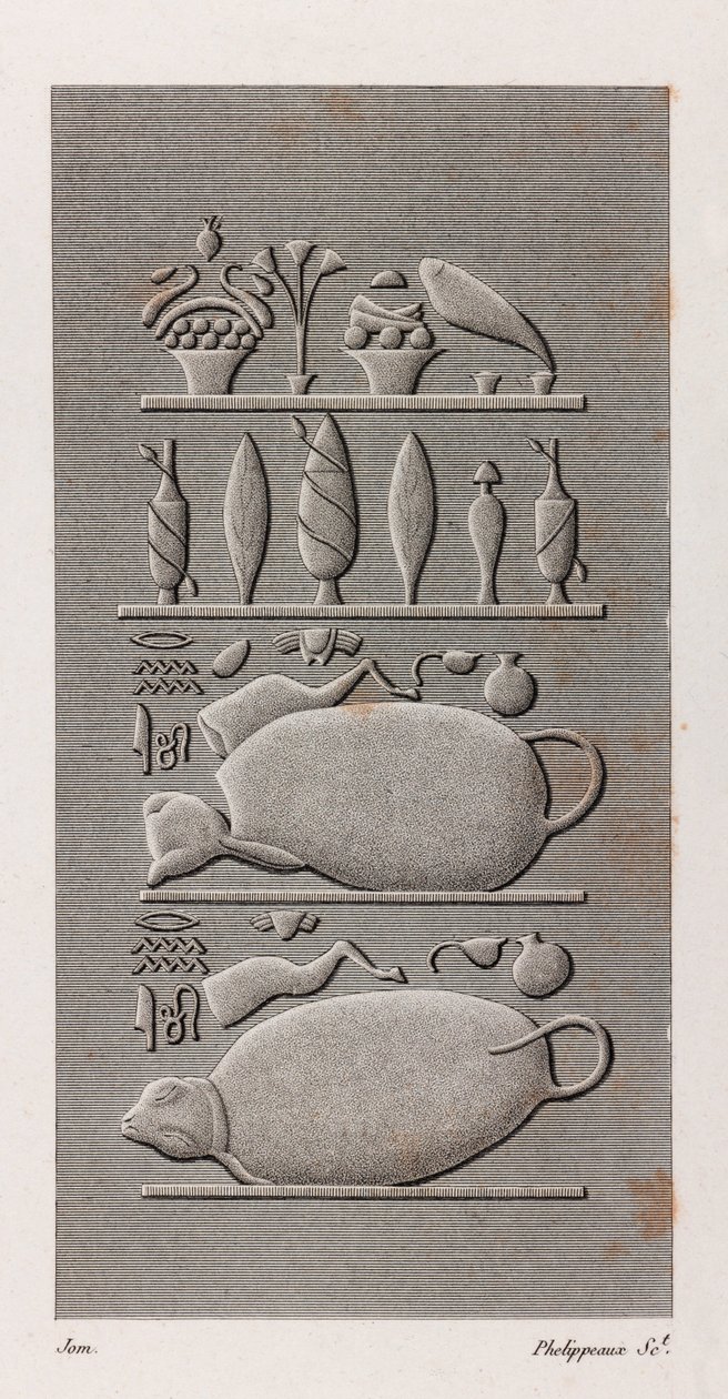 Tebas, Luxor (detalle) de Unbekannt