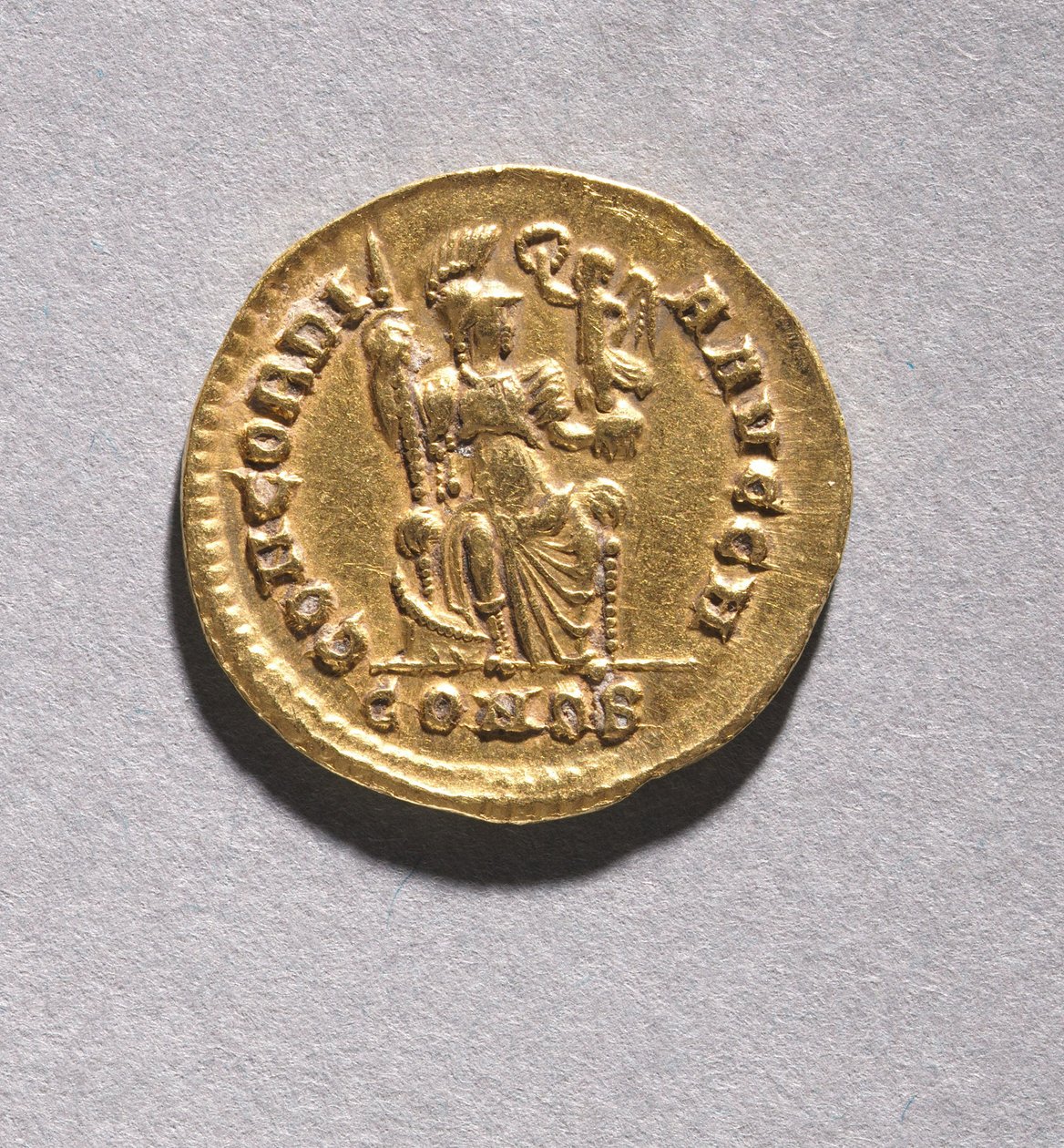 Tremissis de Honorio de Unbekannt