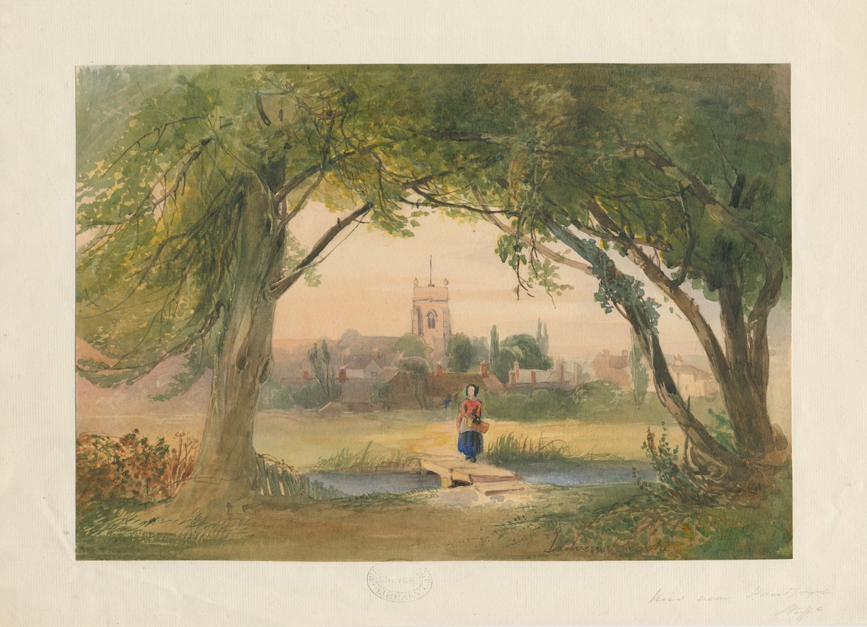 Trentham - Vista cerca de Handford de Unbekannt