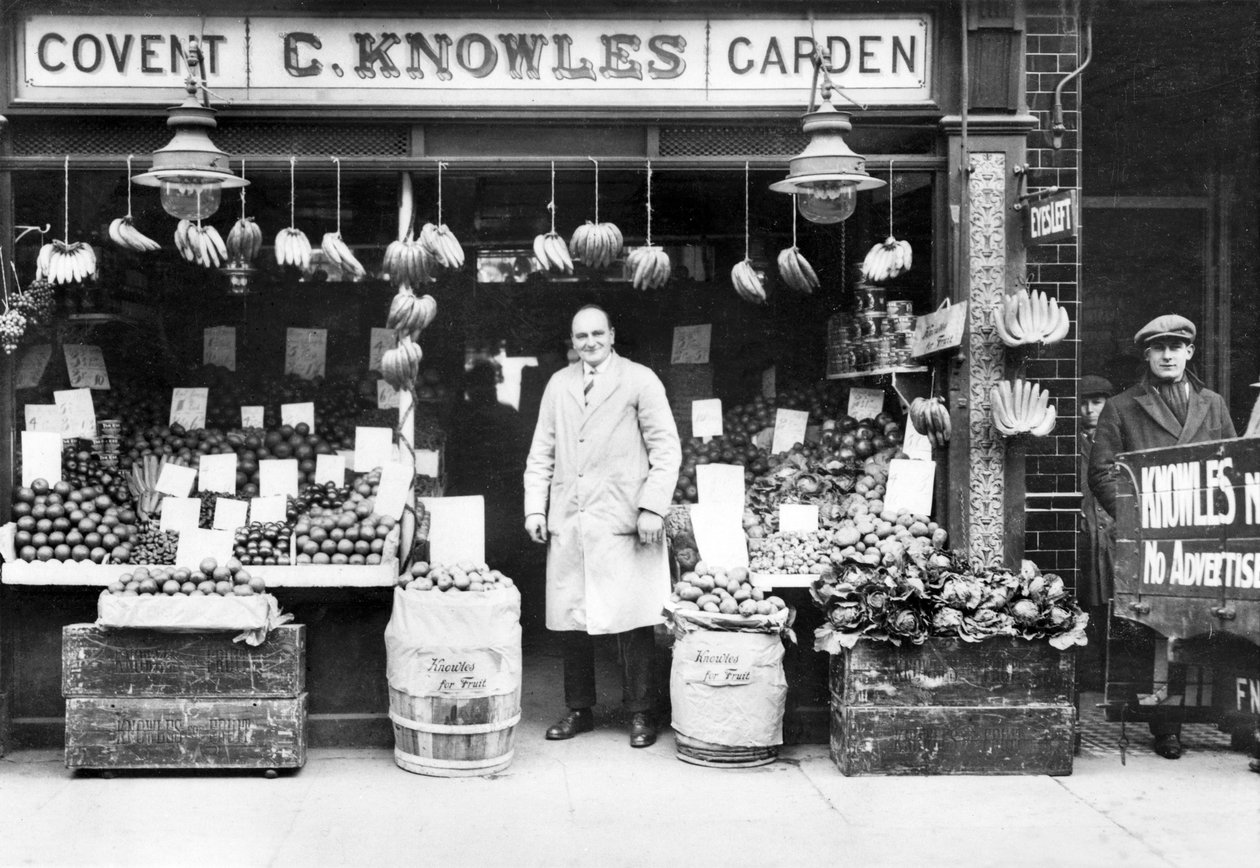 Reino Unido: Tienda de frutas y verduras de Knowles de Unbekannt