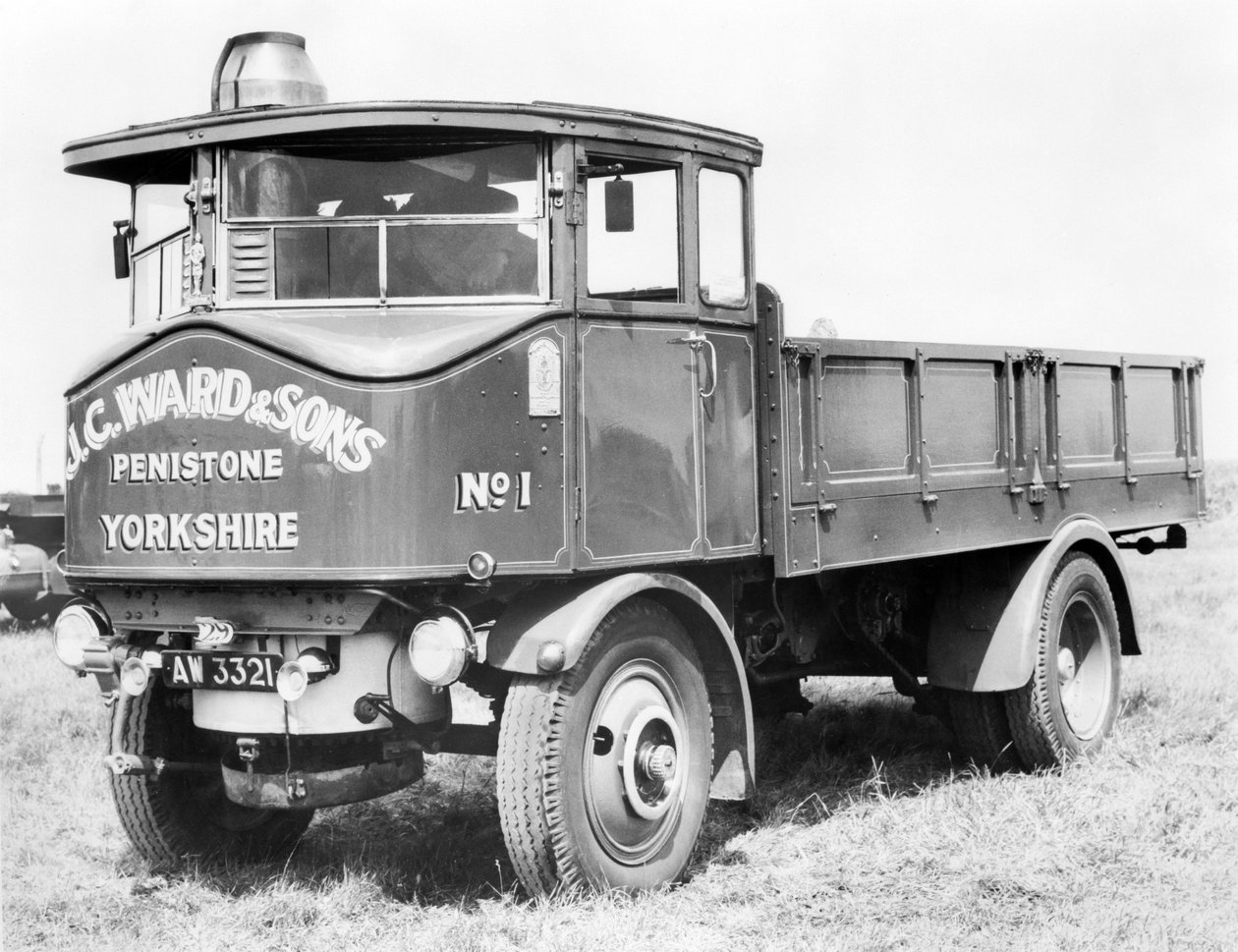 Reino Unido: Un vagón de vapor. c1930 de Unbekannt