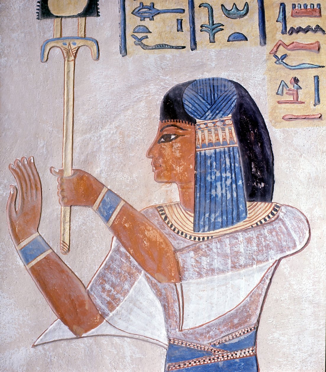 Valle de las Reinas, hijo de RAMSÉS II. Sitio de Luxor, Egipto. de Leopold Blonder