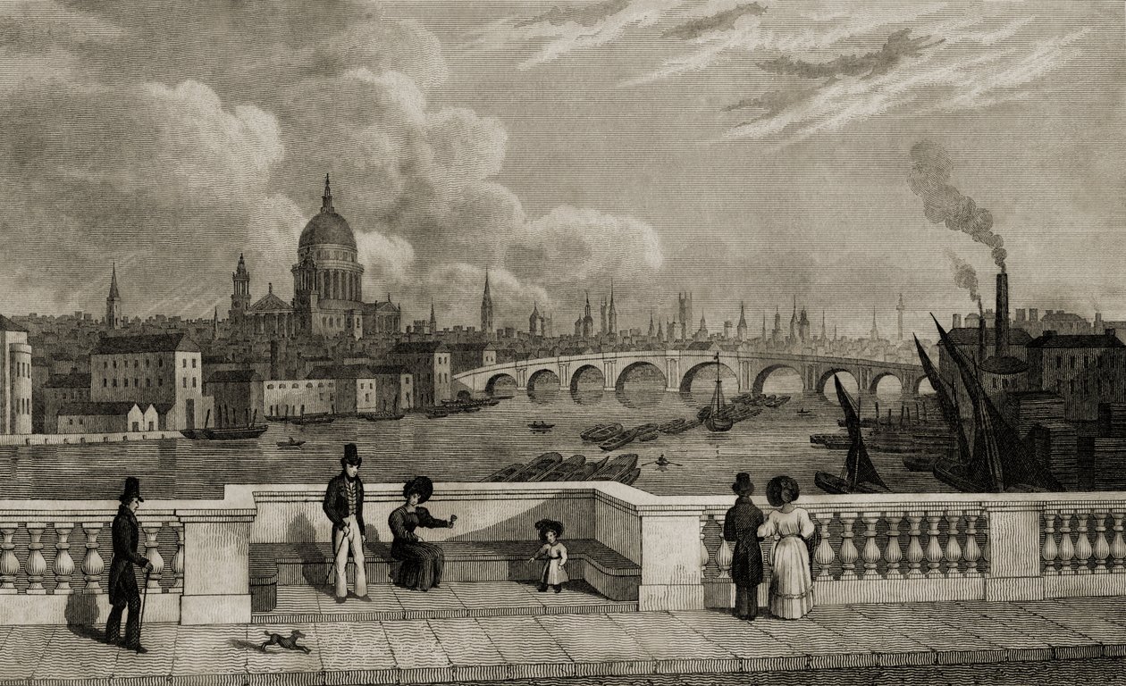 Vista del Londres histórico de Unbekannt