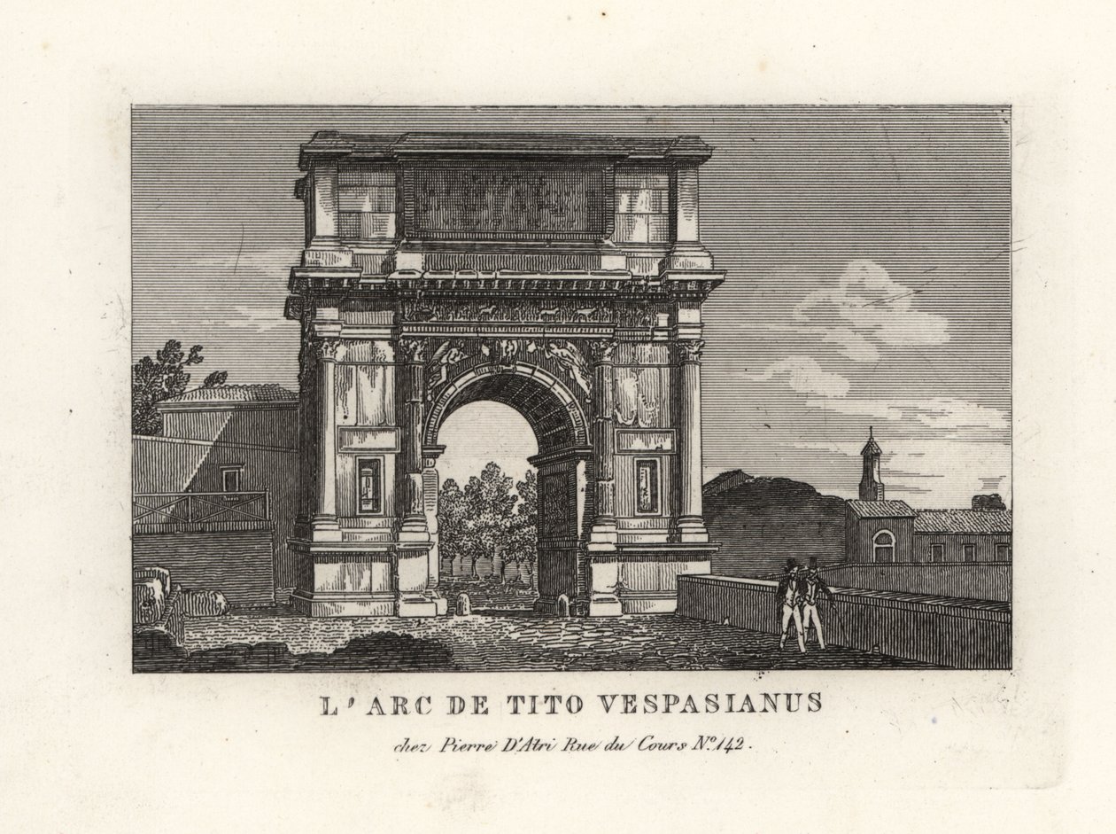Vista del Arco de Tito, l