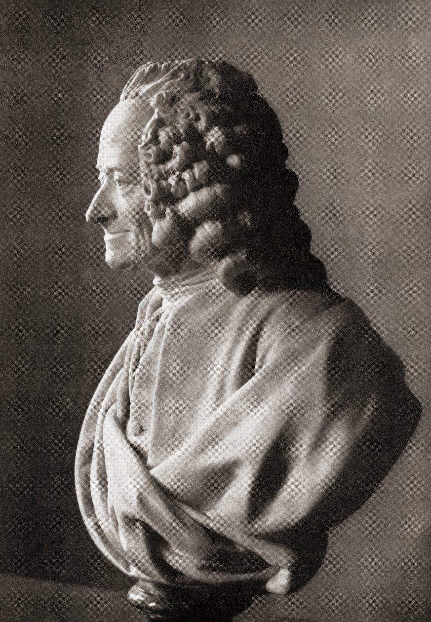 Voltaire, de La historia de la filosofía, publicado en 1926 de Unbekannt