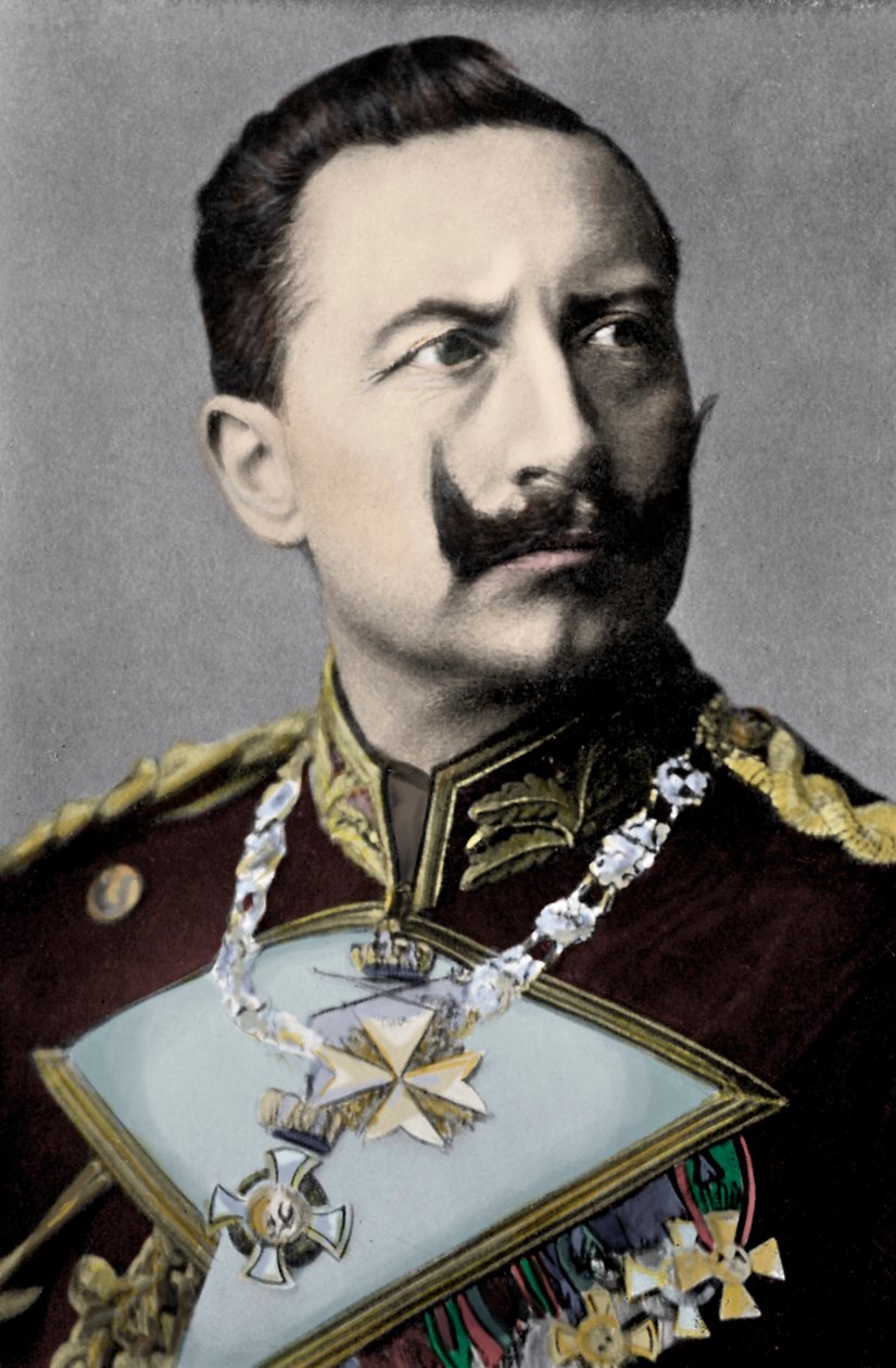 Guillermo II , Emperador alemán de 1888 a 1941 de Unbekannter Künstler