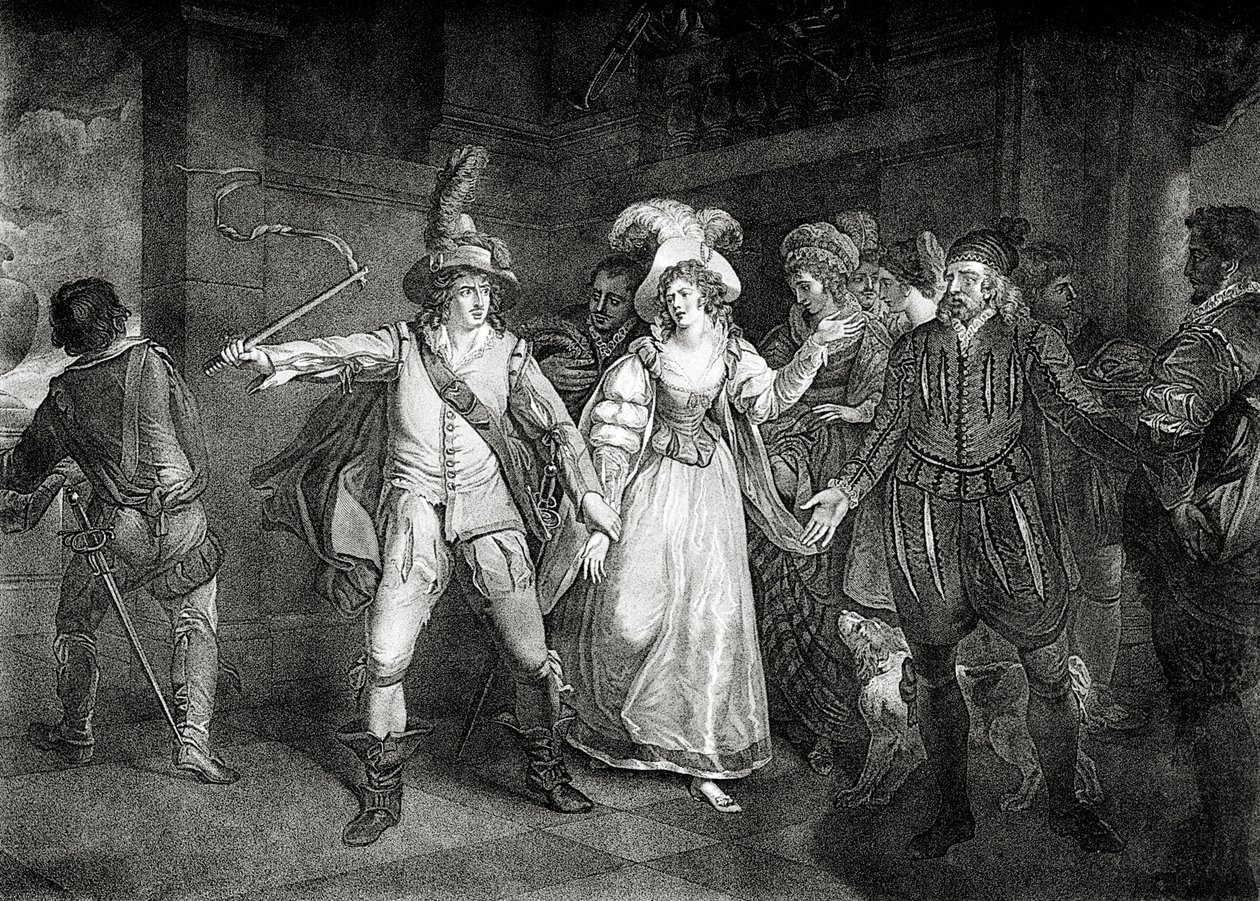 La obra de William Shakespeare de Unbekannter Künstler