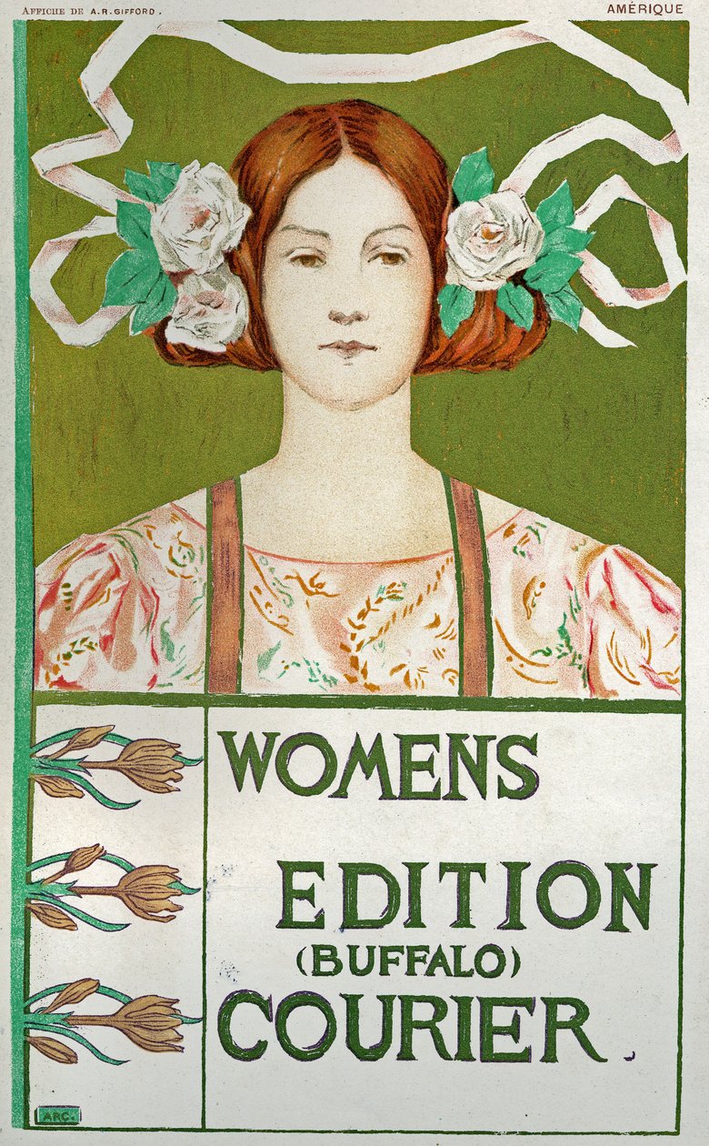 Edición femenina, Buffalo Courrier de Unbekannter Künstler