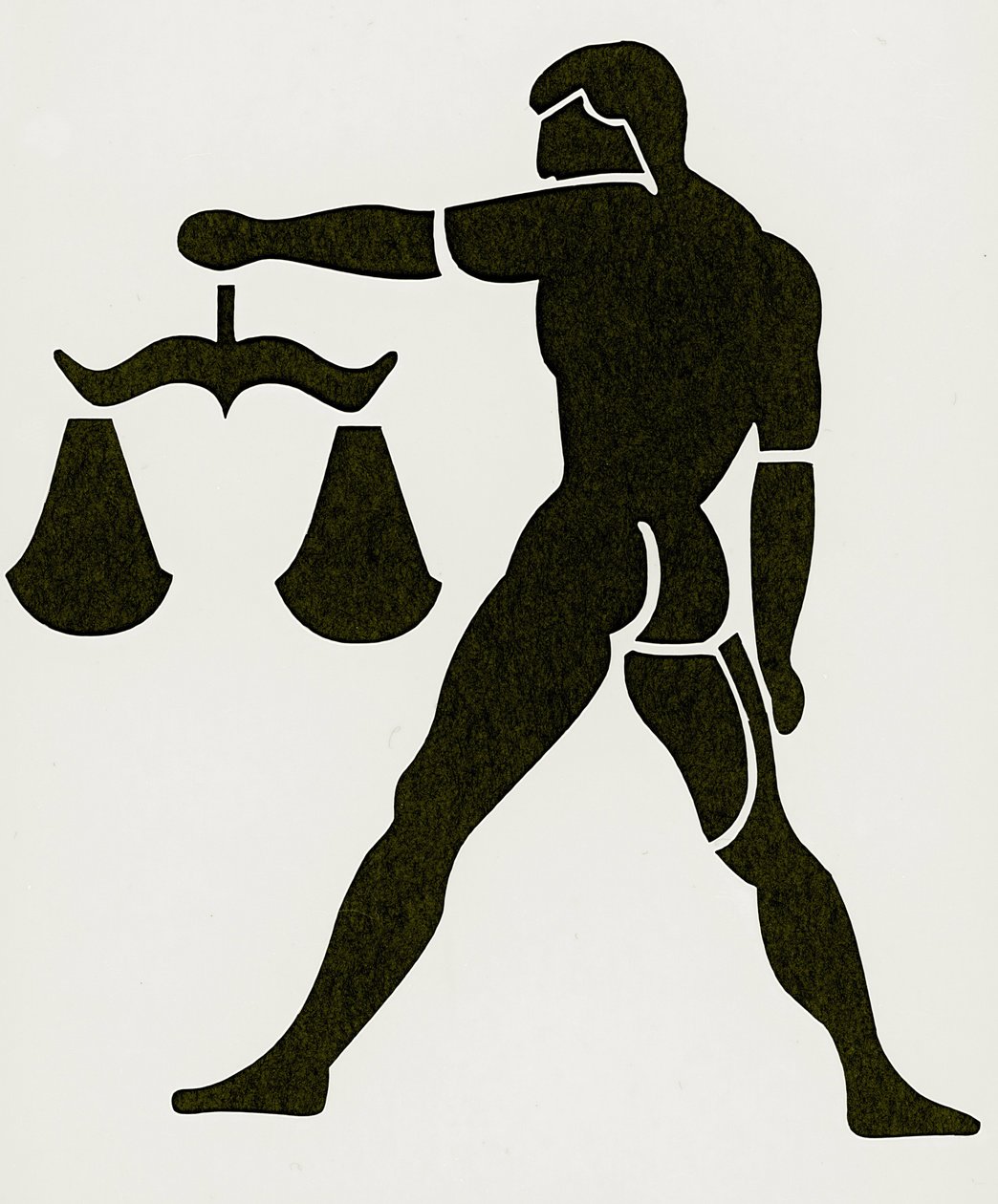 Signo del zodiaco: Libra Colección privada de Unbekannter Künstler