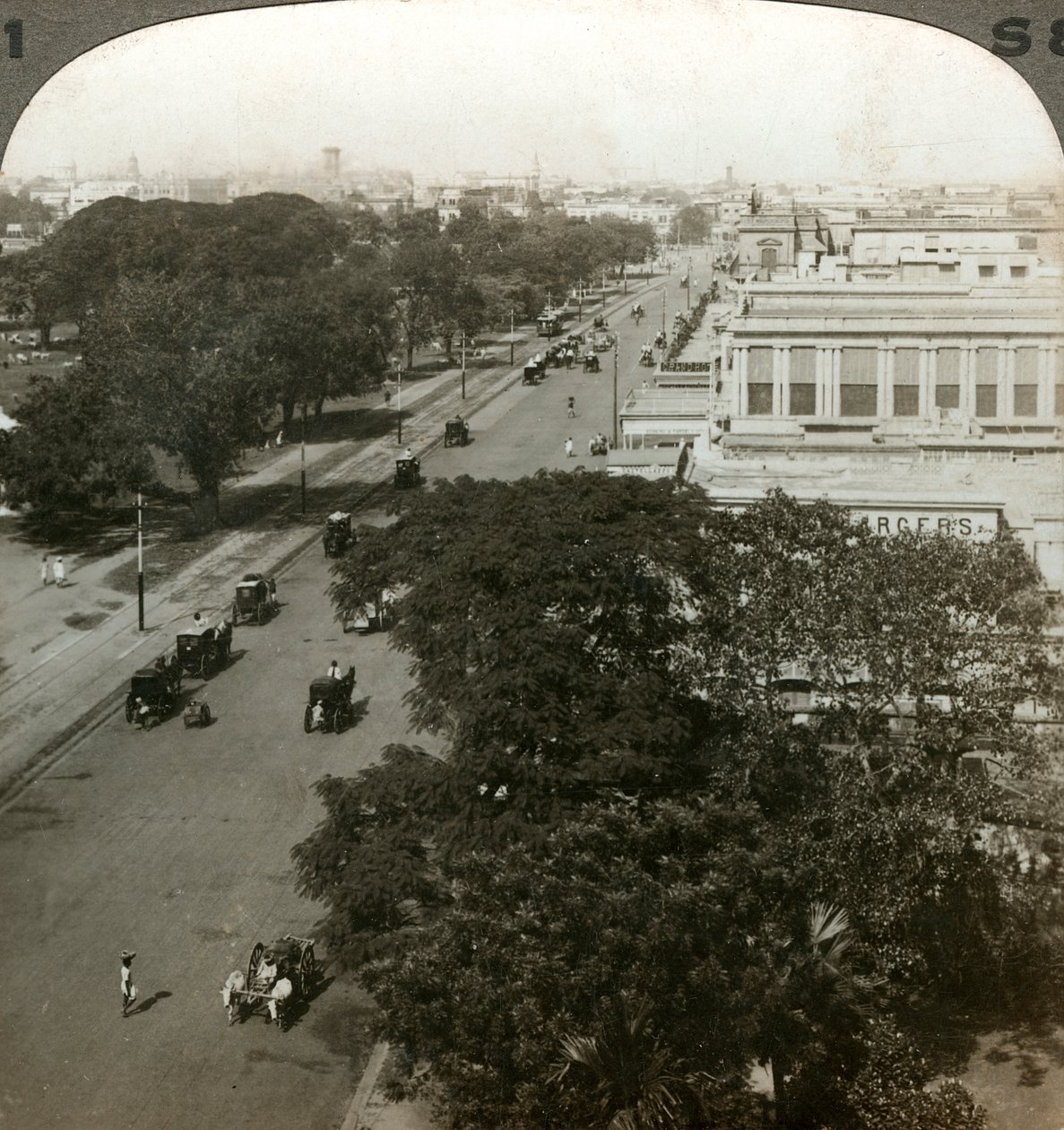 Chowringhee Road, Calcuta, India, c. 1900s de Underwood and Underwood