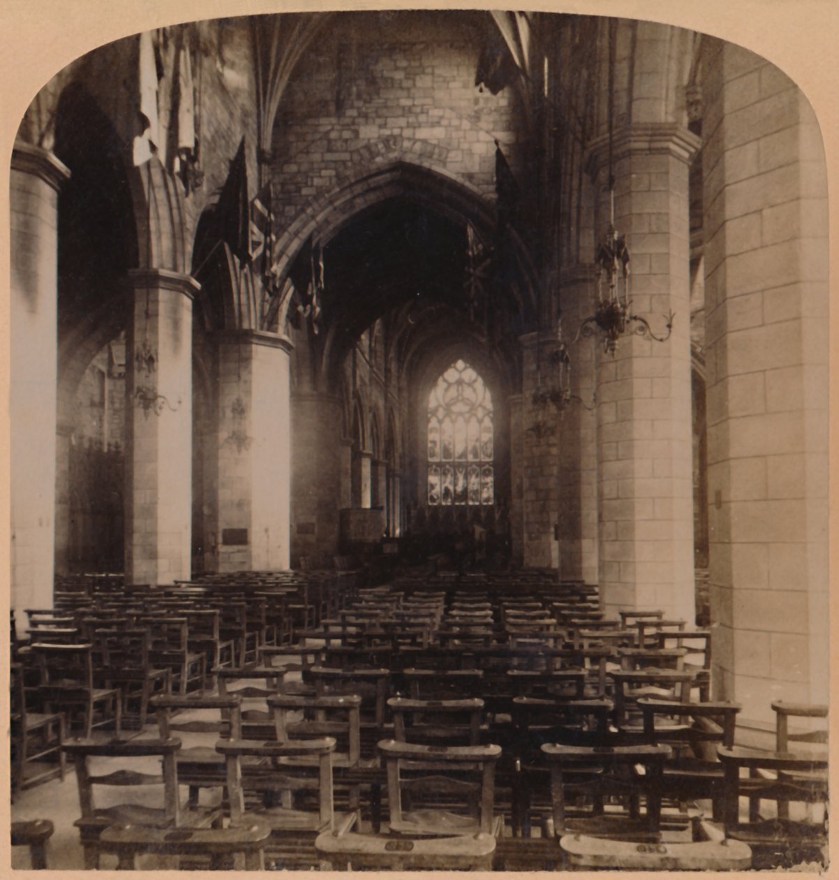Catedral de St. Giles, Edimburgo, Escocia, 1896 de Underwood and Underwood