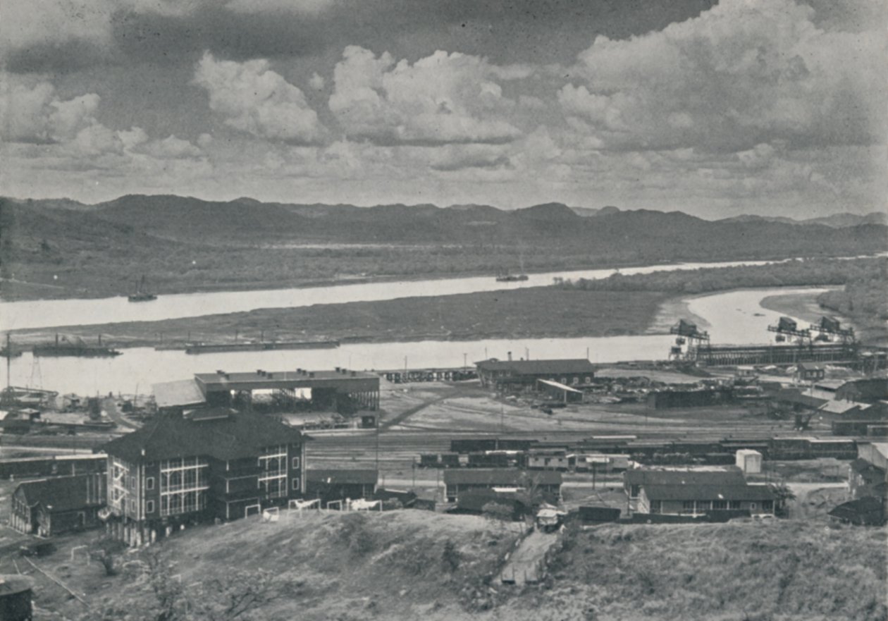 El Canal de Panamá, 1916 de Underwood and Underwood