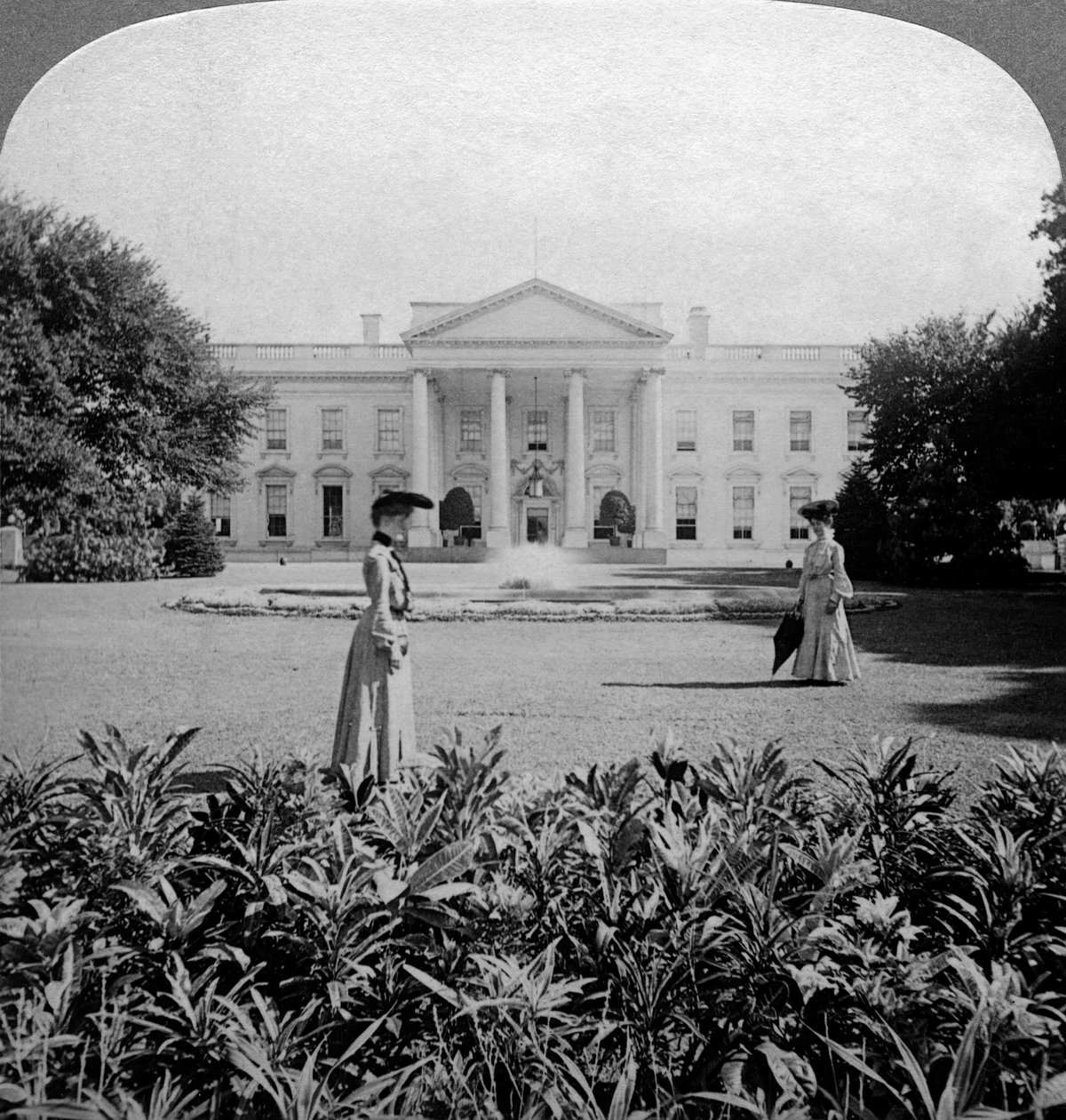 La Casa Blanca, Washington DC, EE.UU., finales del siglo XIX de Underwood and Underwood