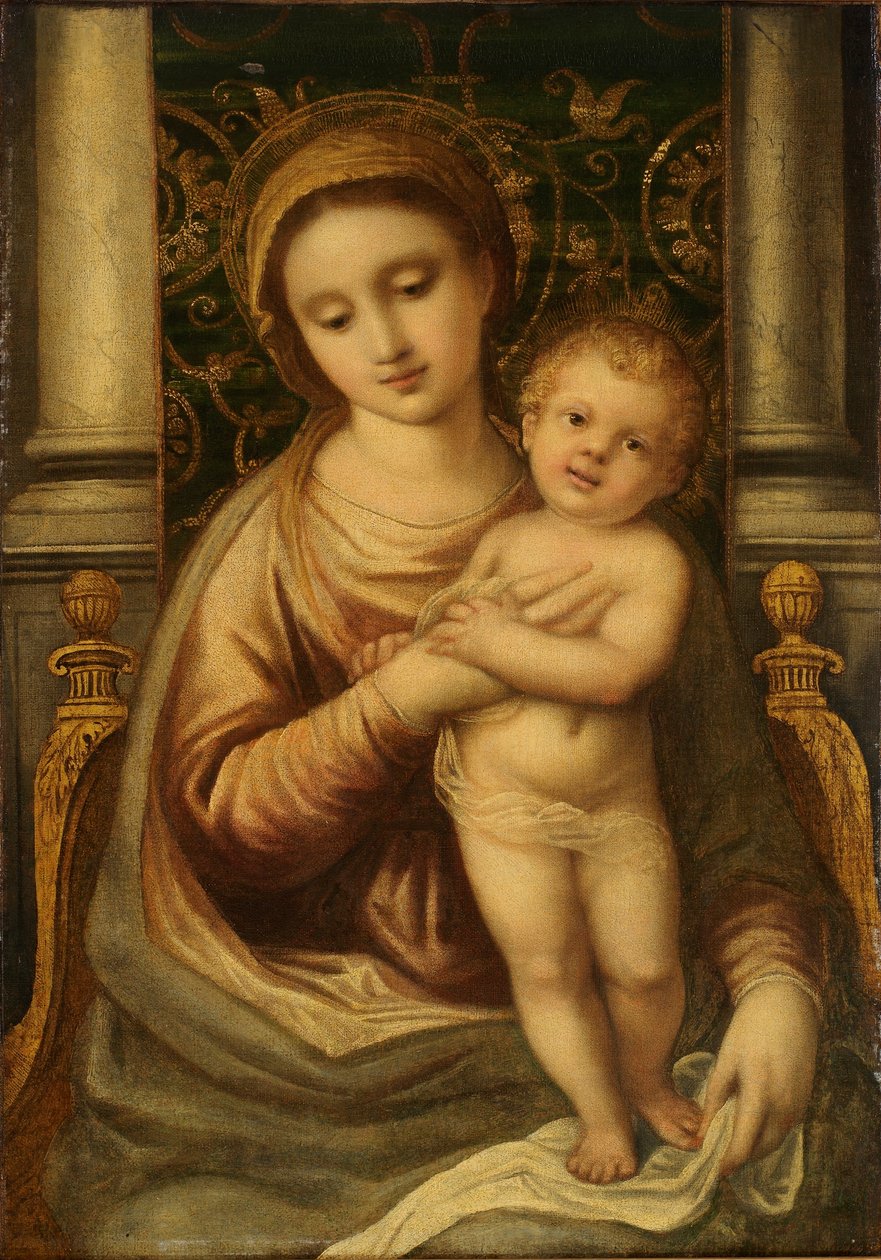 Virgen con el Niño de Unidentified