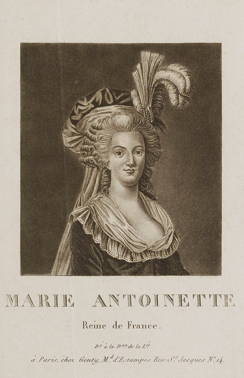 María Antonieta de Unidentified