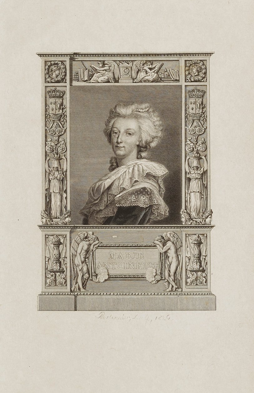 María Antonieta de Unidentified