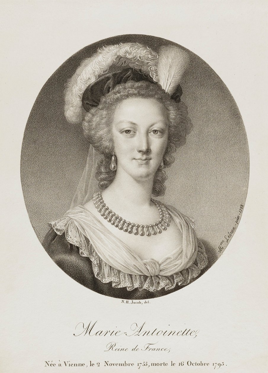 María Antonieta de Unidentified