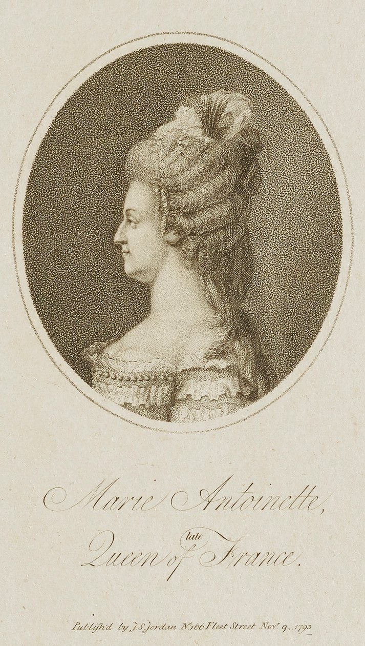 María Antonieta, última reina de Francia de Unidentified